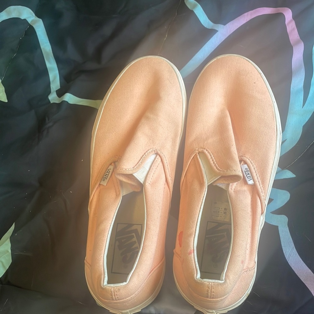 Pink Vans 7.5